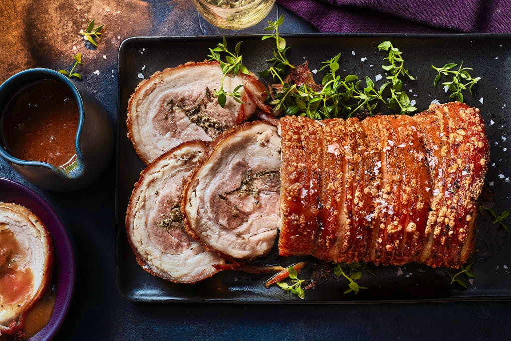 Collection Outdoor Bred Slow Cooked Porchetta (Serves 8) £50 