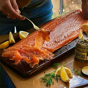 No.1 Chestnut Smoked Salmon Side £35