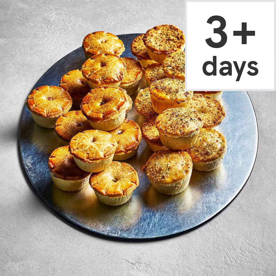 Tesco Finest 24 Mini British Pie Selection £9