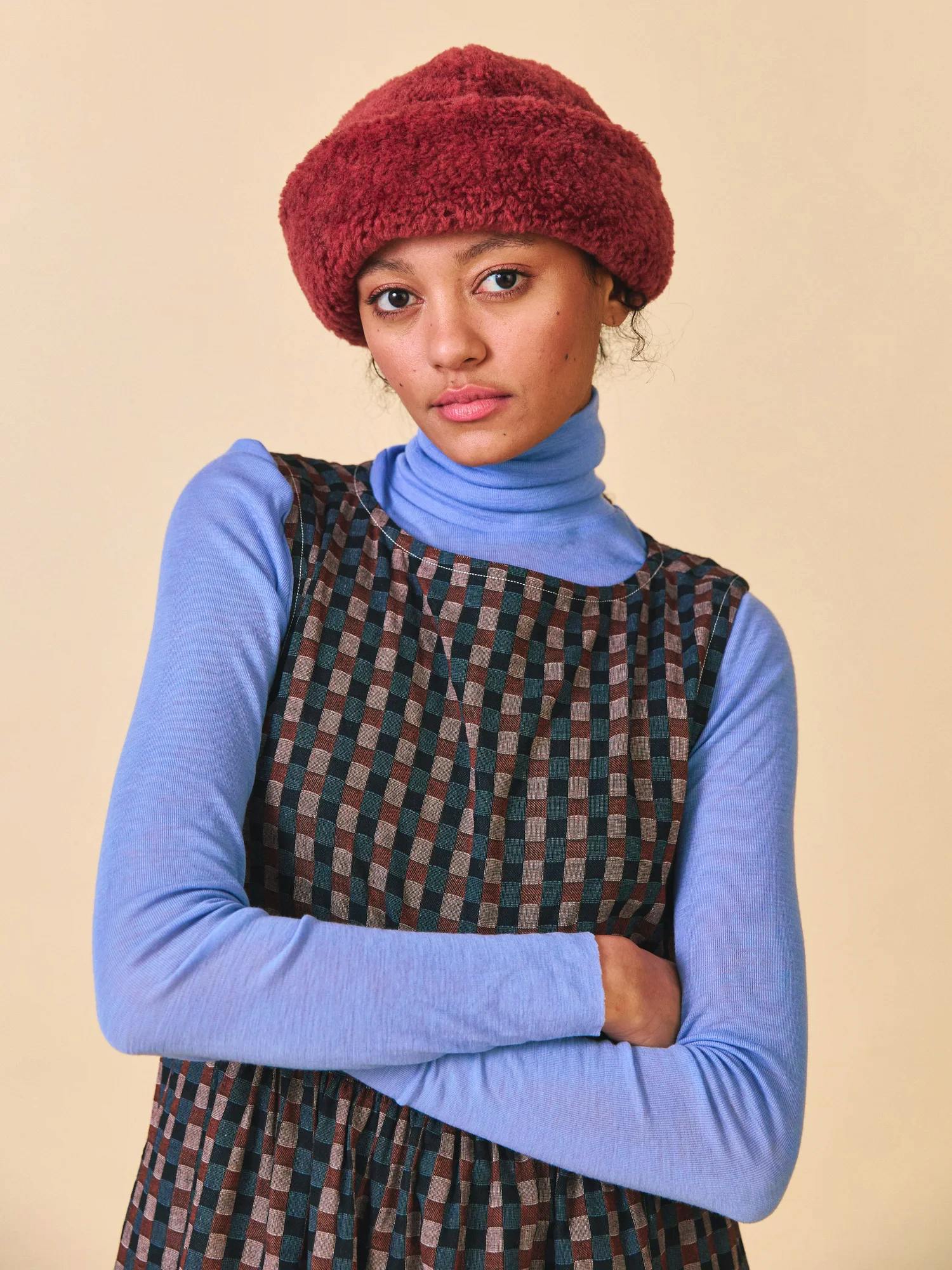 Sideline Cloud Hat - Burnt Umber Wool, £80