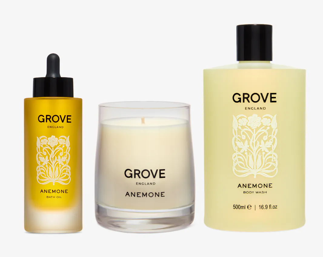 GROVE ENGLAND LUXURY BATH SET