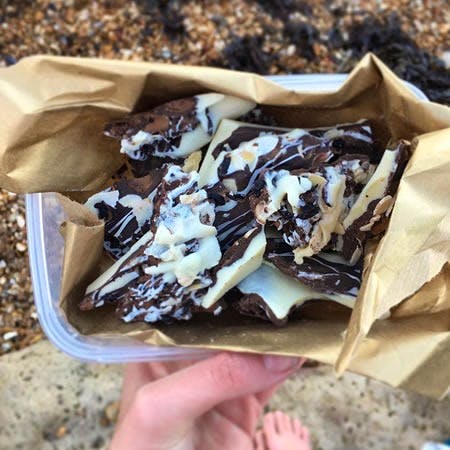 Sloe Recipes Island Wild Food Chocolate Sloe Gin Bark