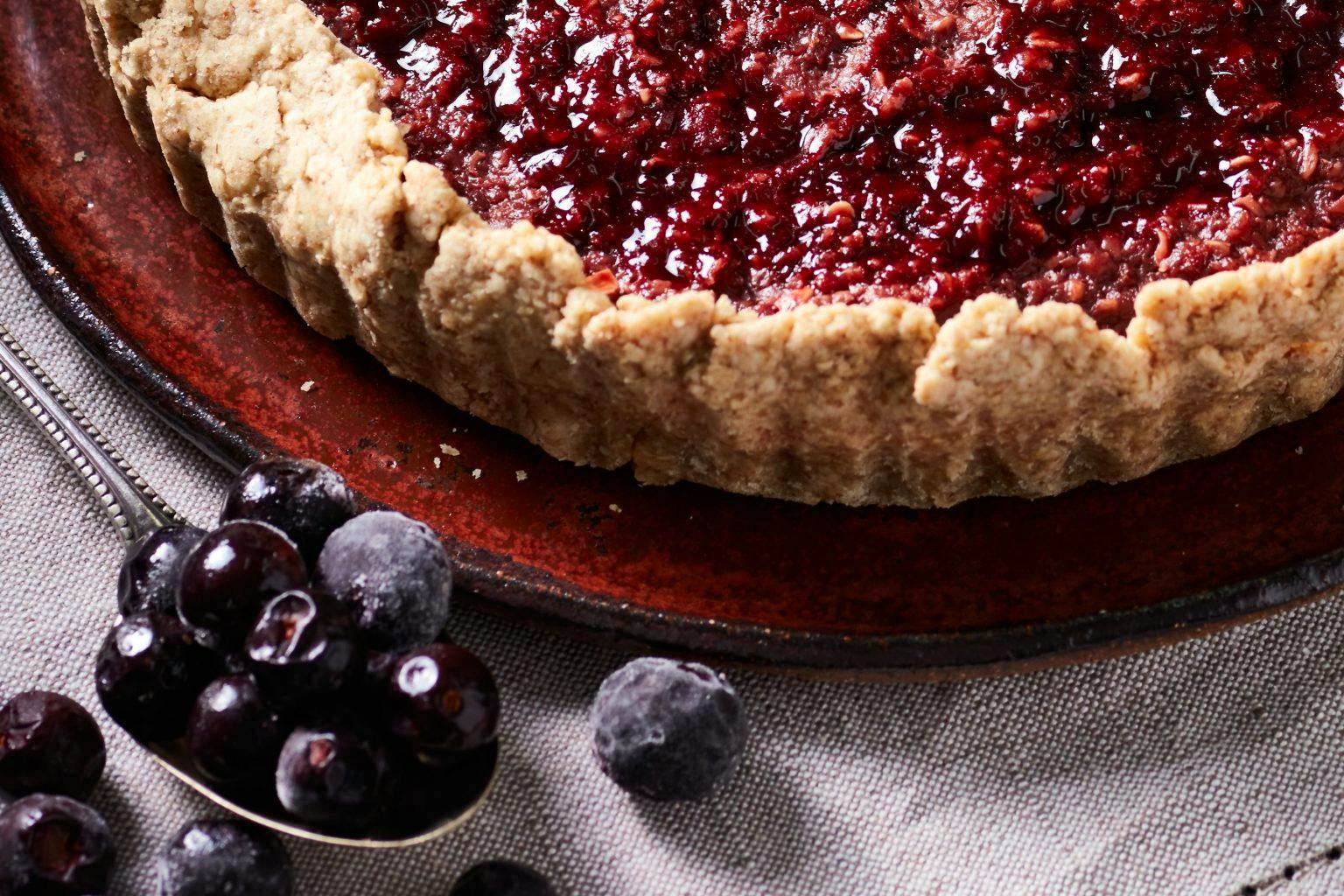 Sloe Recipes Sloe Treacle Tart