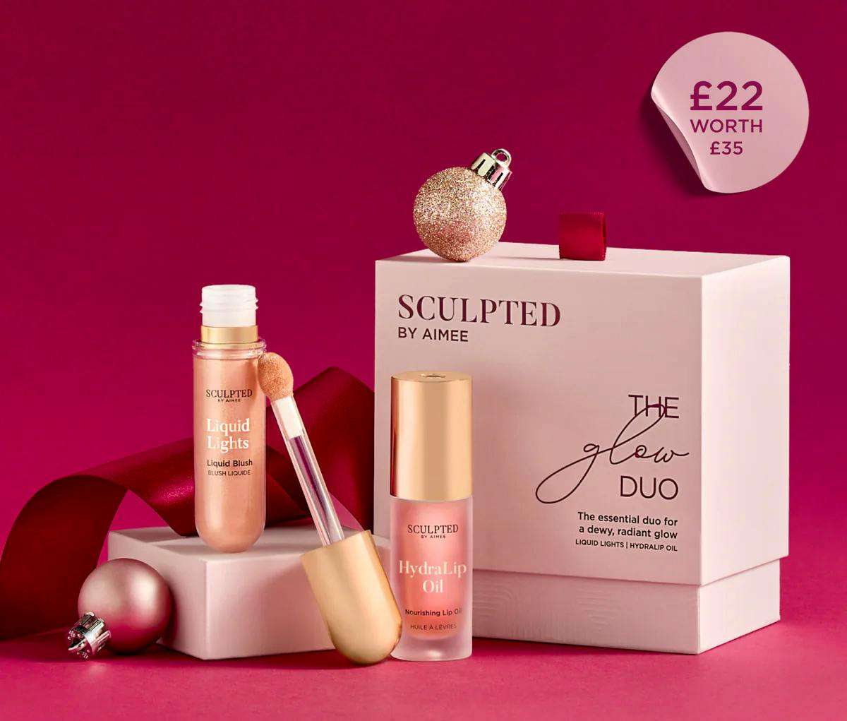 Sculpted By Aimee Christmas Gift Sets The Glow Duo