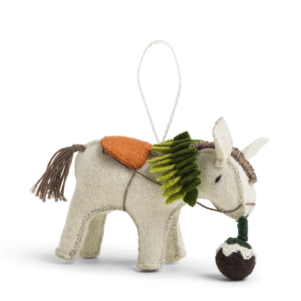 Daylesford Festive Donkey Decoration, £14