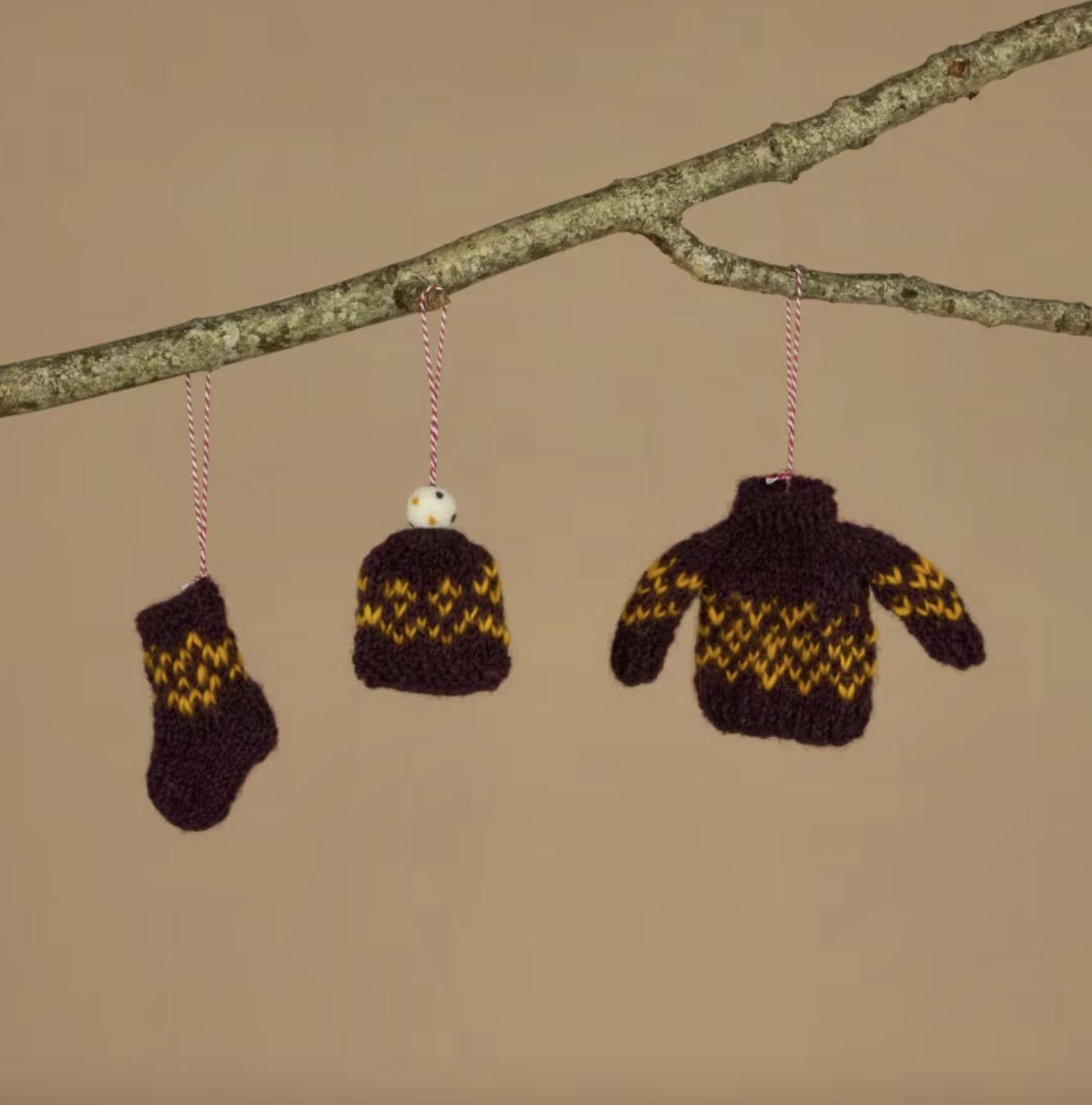 Oxfam Fairisle Knit Jumper Decoration, £9