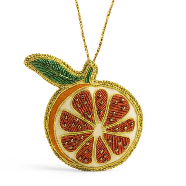 Daylesford Zari Orange Decoration, £8