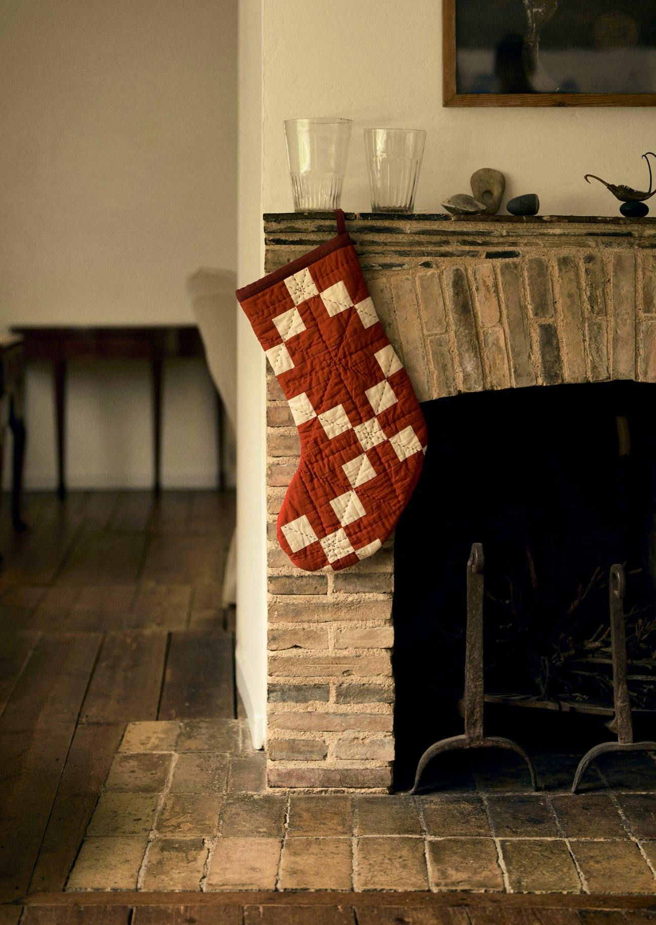 Patchwork Christmas Stocking