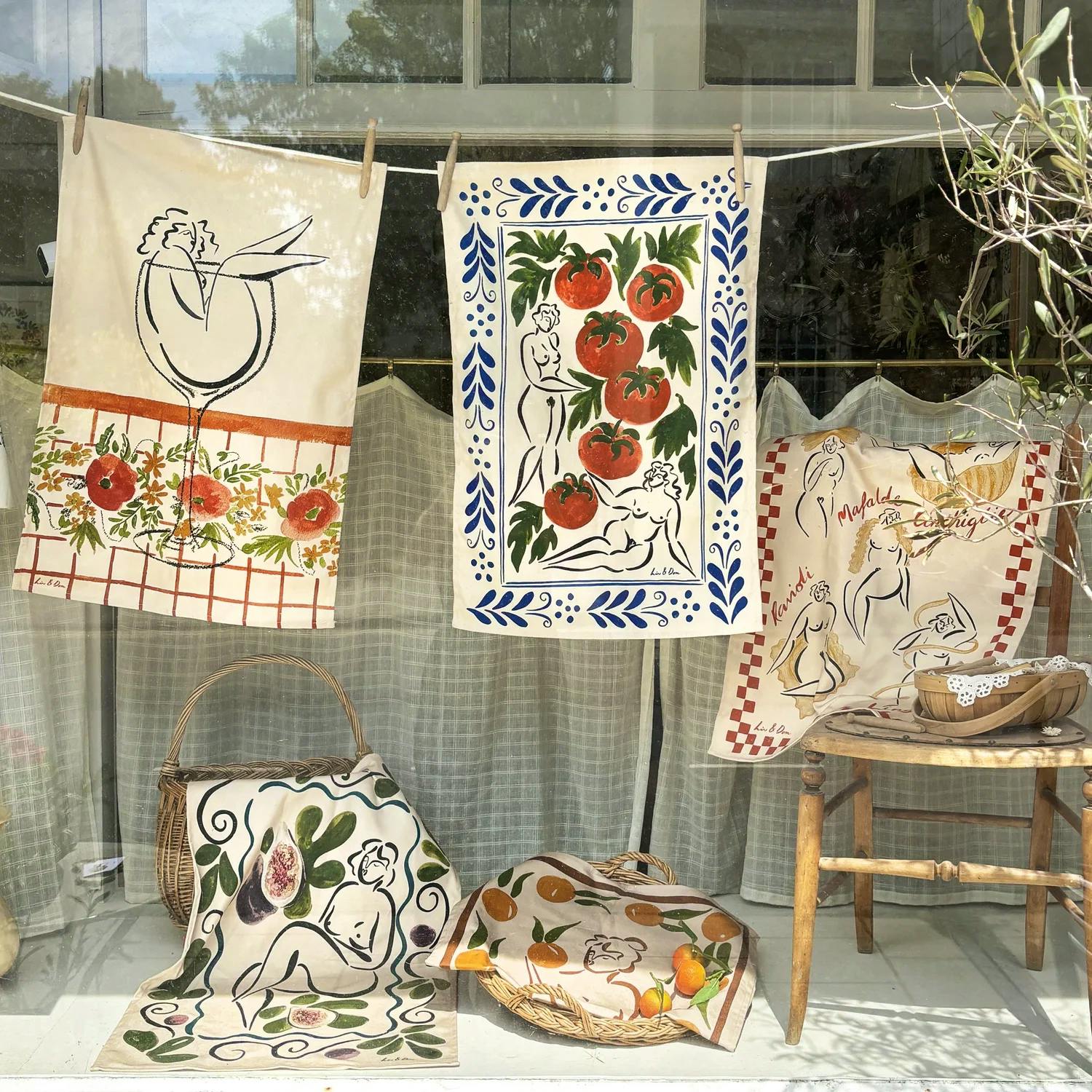 Organic Cotton Tea Towel