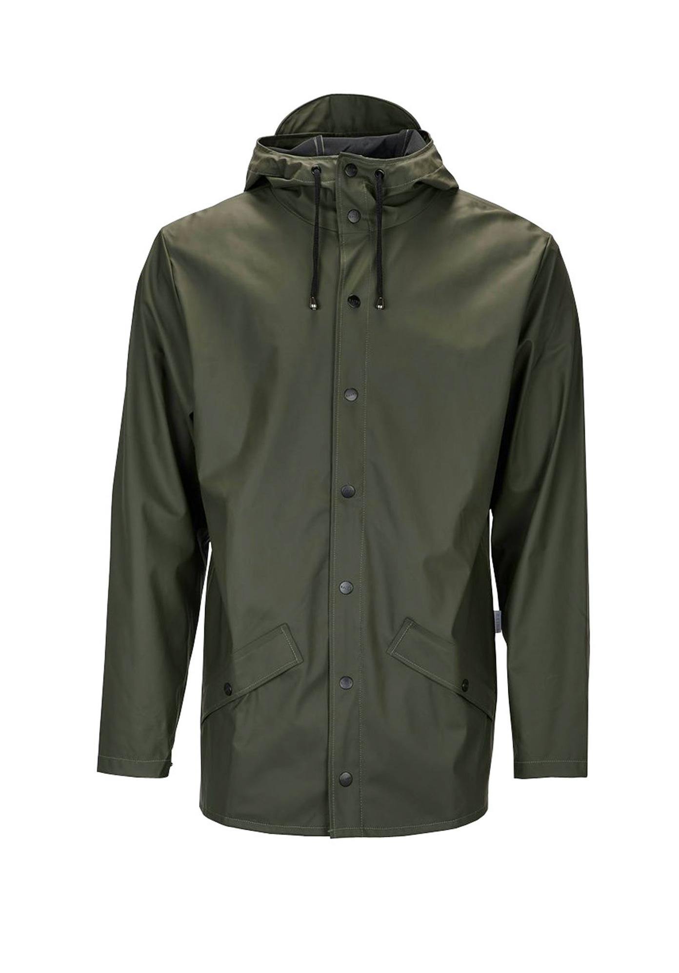Rains Waterproof Jacket - Khaki Green £79