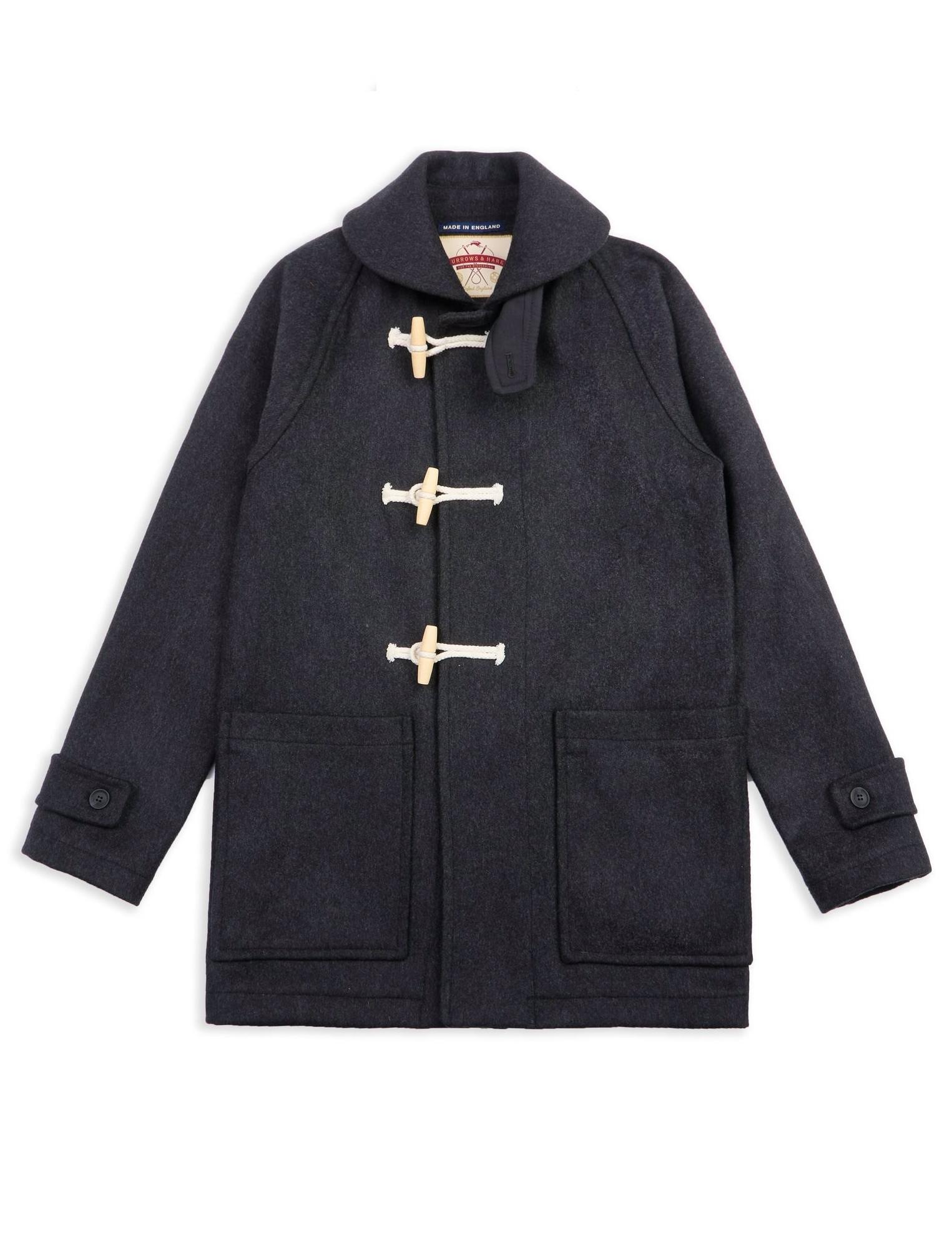 Duke Coat – Charcoal £320