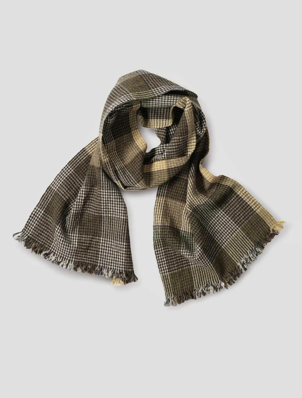 Puppytooth Overcheck Scarf £295