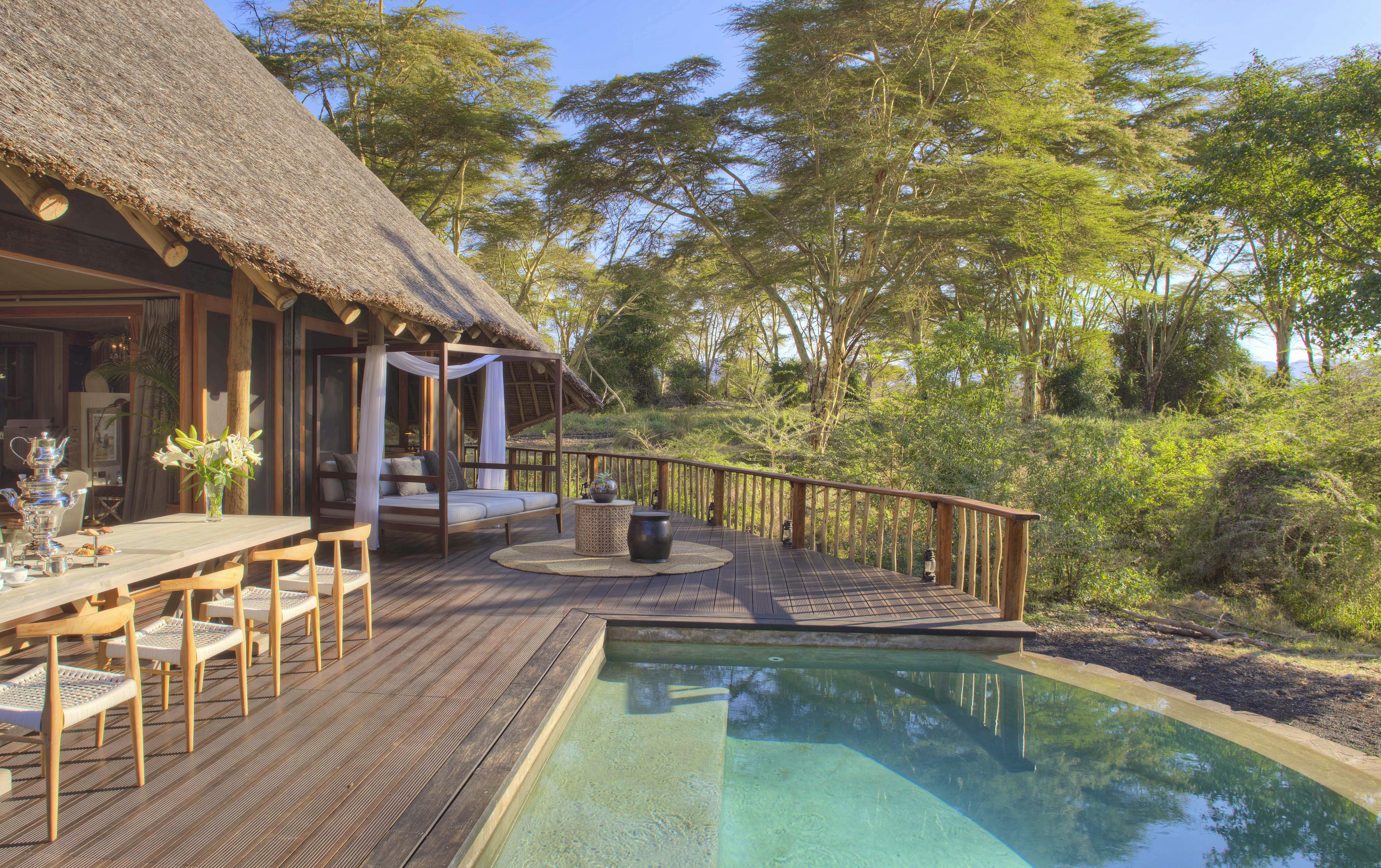 Finch Hattons Suite Private Heated Plunge Pool-