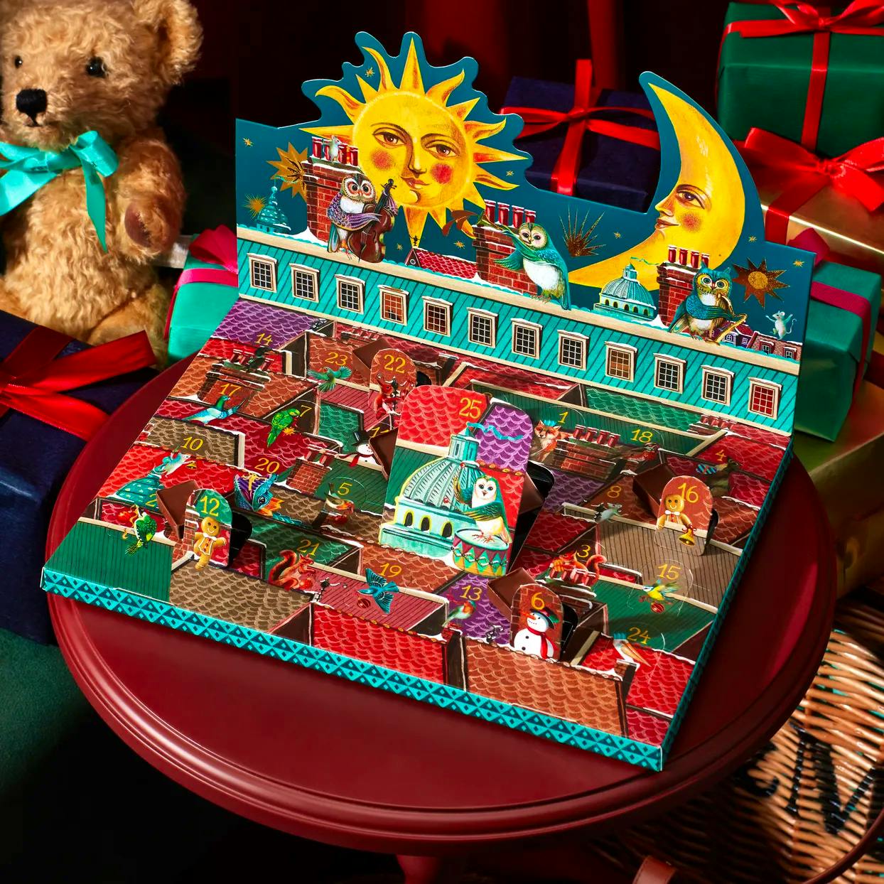 Fortnum & Mason Children's Pop Up Milk Chocolate Christmas Advent Calendar, £26.95