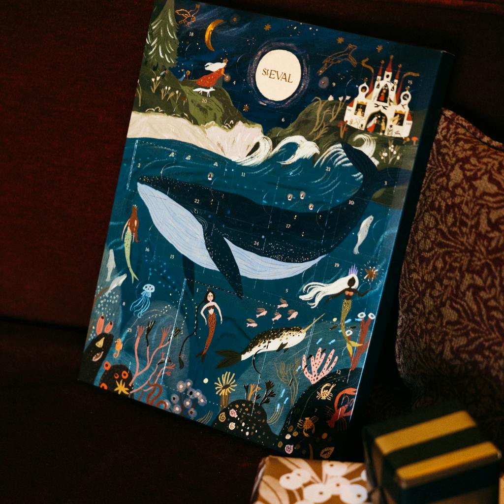 St Eval Tealight Advent Calendar, £50