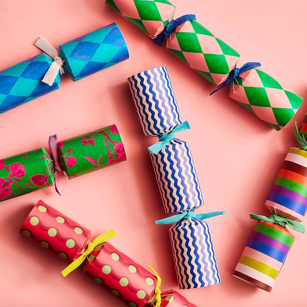 Set Of 6 Sophie Robinson Maximalist Christmas Crackers