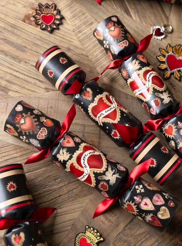 Set Of 6 Rockett St George Luxury Milagro Christmas Crackers