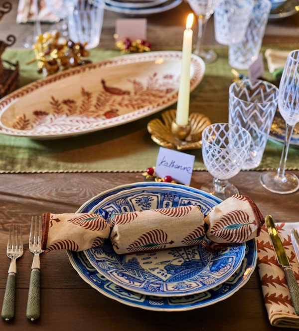 Ocellus Napkin Crackers - Set Of Four - Multi