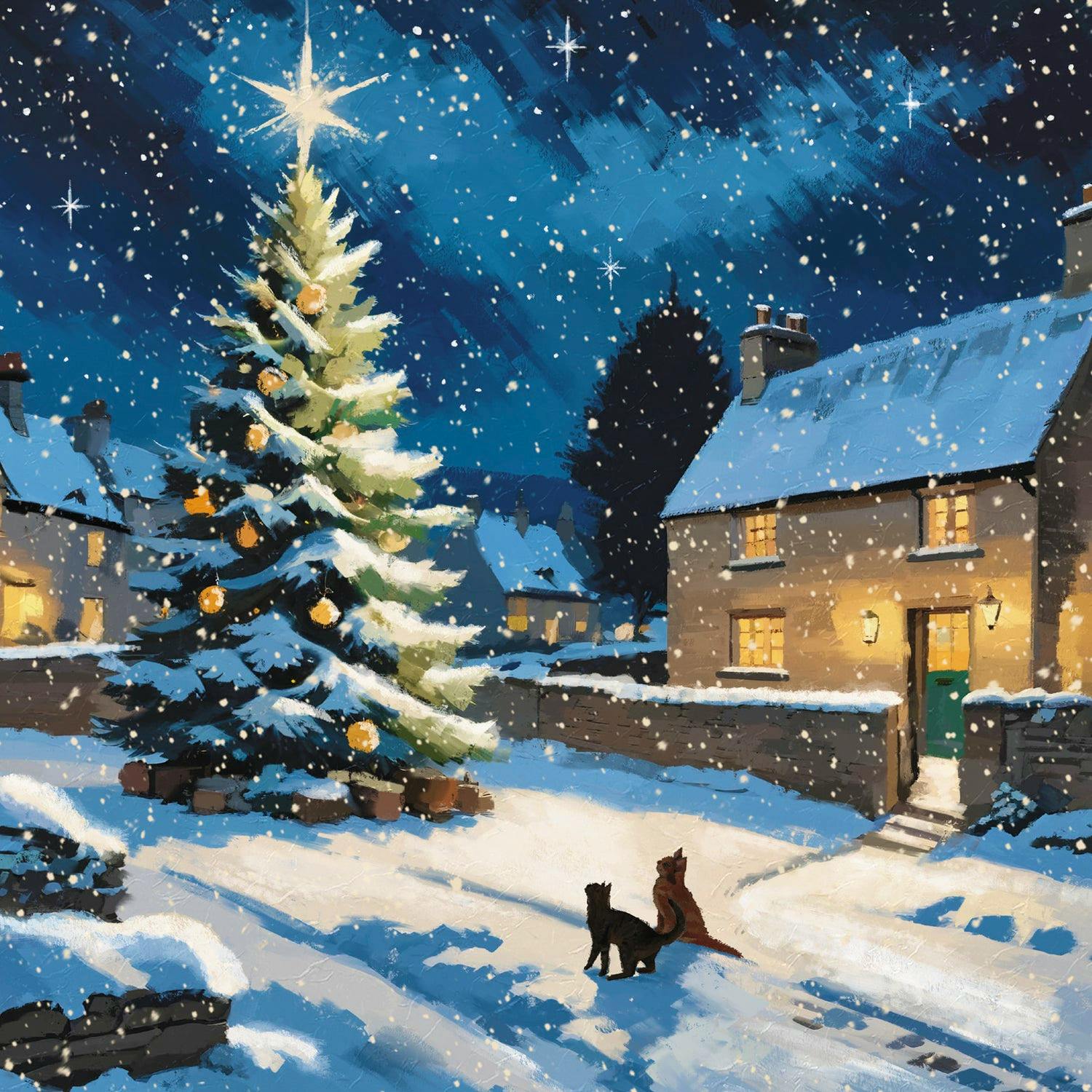 National Animal Welfare Trust Christmas Cards Pack of 10 - Make A Wish, £3.99