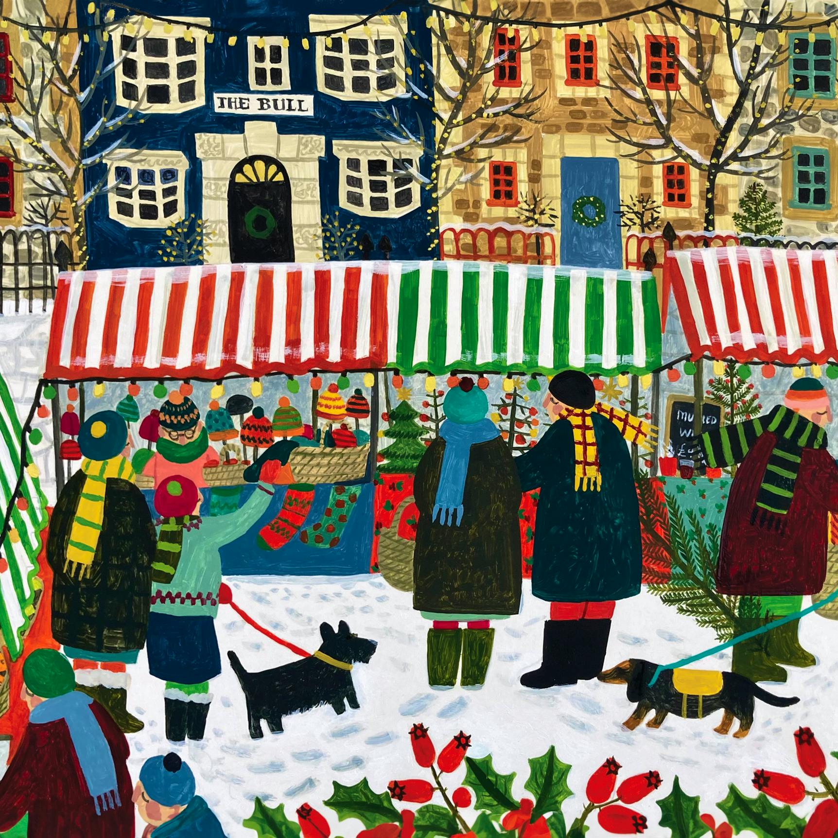 Save The Children Festive Market Christmas Cards, Pack of 10, £4