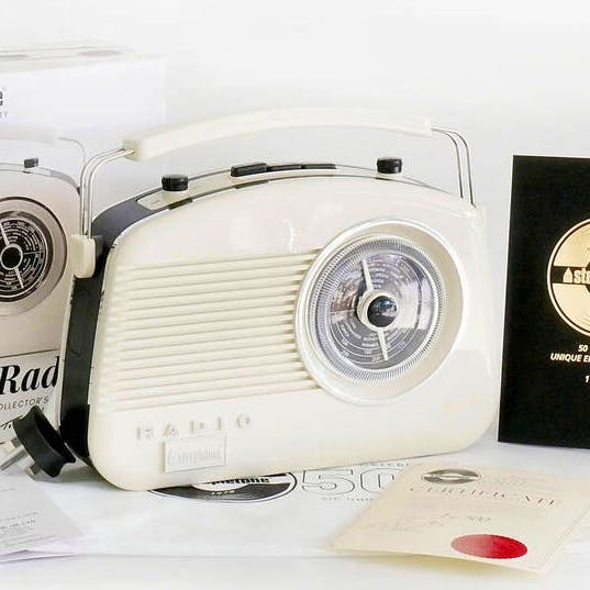 Not On The High Street Limited Edition Retro Radio, £65
