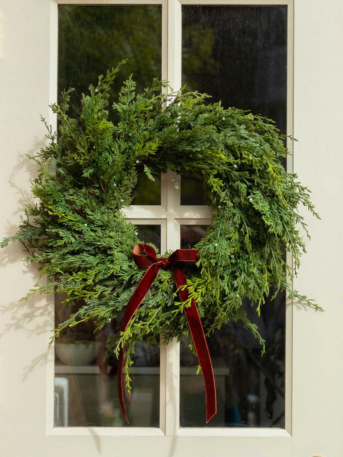 Hudson Home Juniper Luxury Artificial Wreath, £56.25 (was £75)