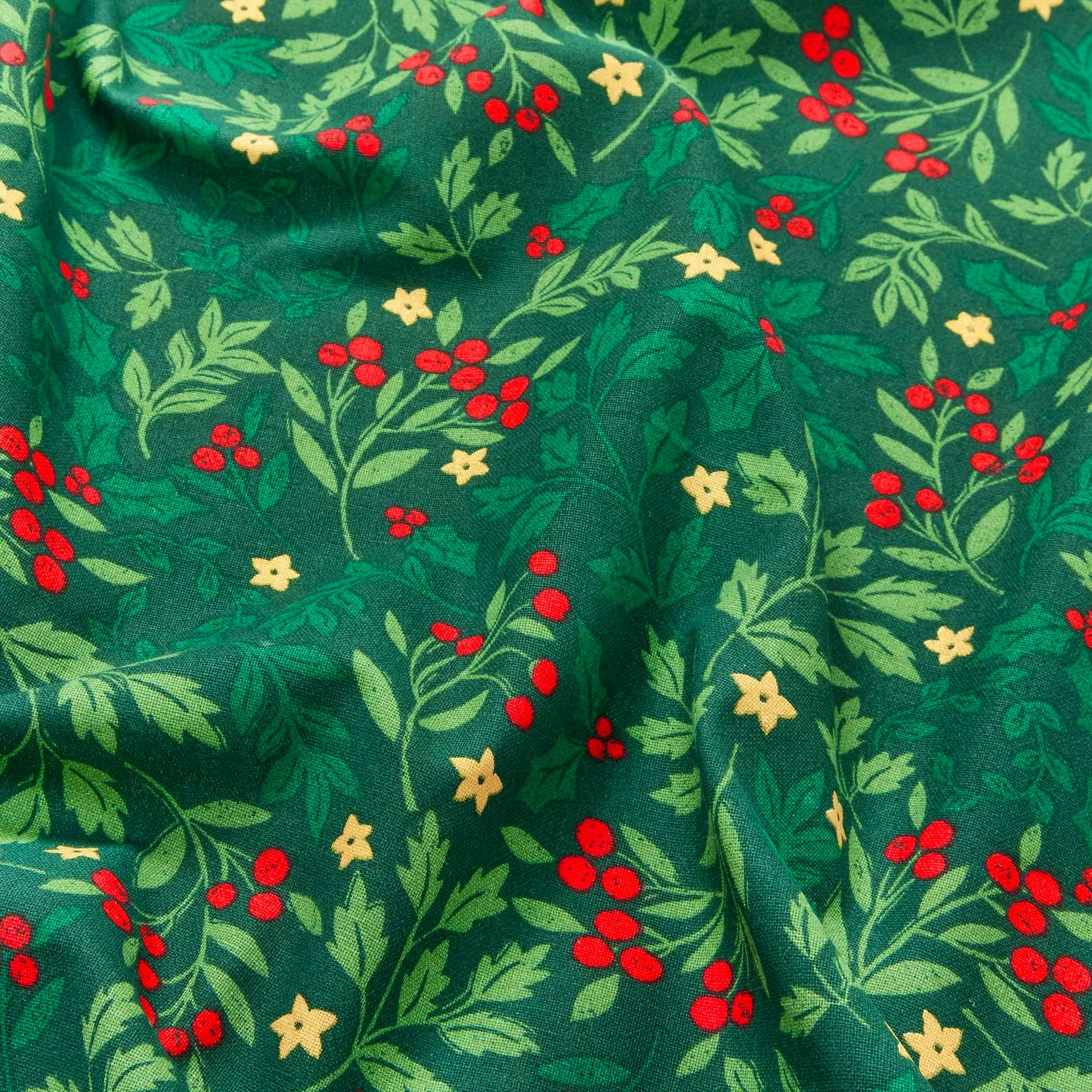 John Lewis Christmas Foliage Tablecloth, £30-45