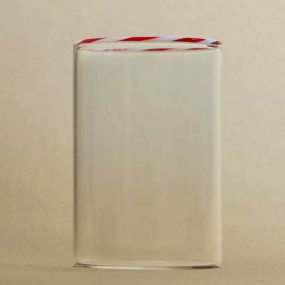 Zara Home Borosilicate Christmas Candy Cane Tumbler, £10.99