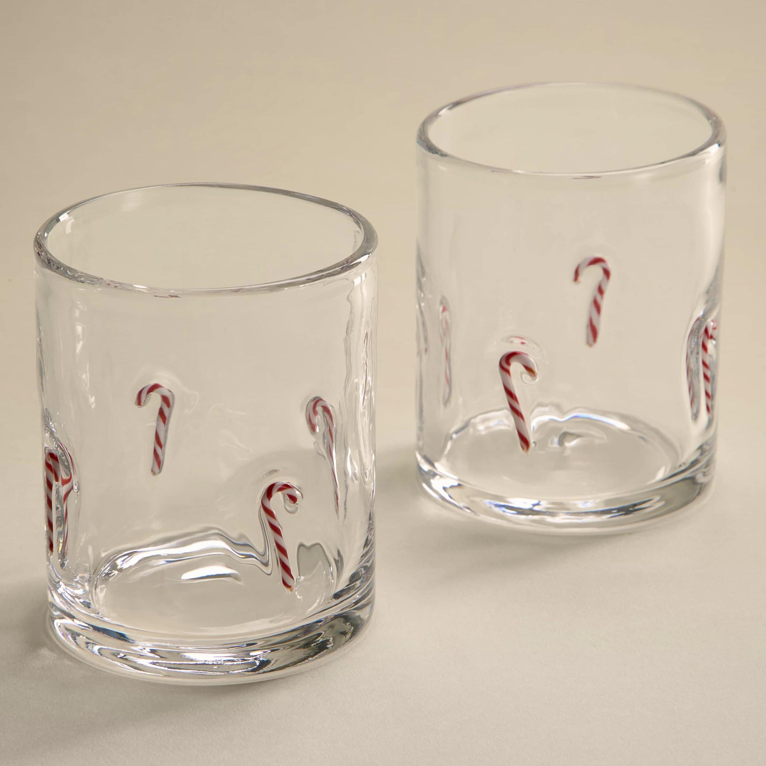 M&S Set Of 2 Candy Cane Tumblers, £15