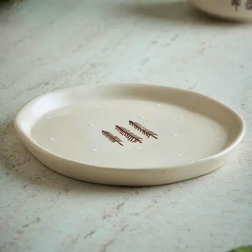 Cox & Cox Small Festive Forest Serving Plate, £22
