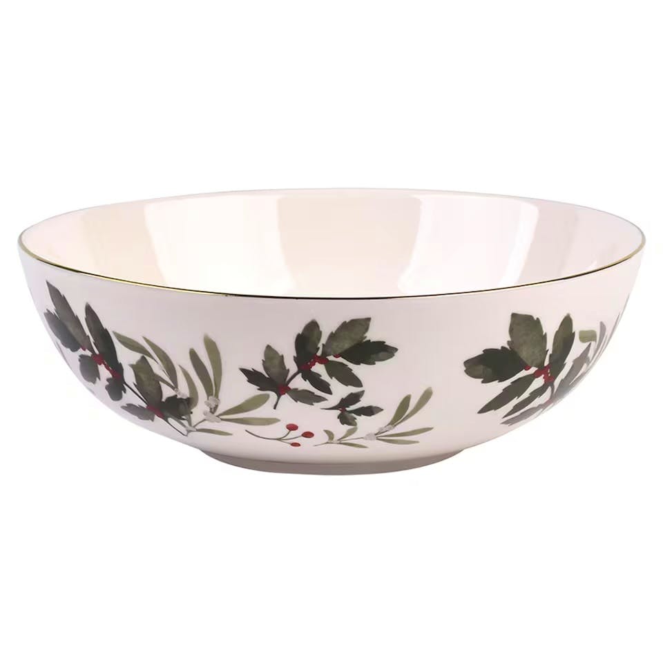 Tesco Holly Serving Bowl, £8