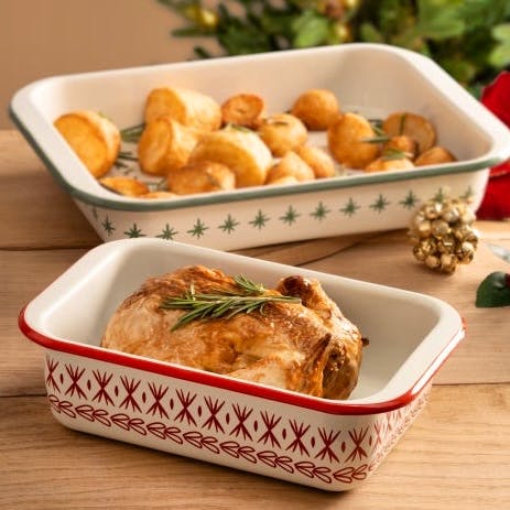 Dunelm Enamel Roaster £15