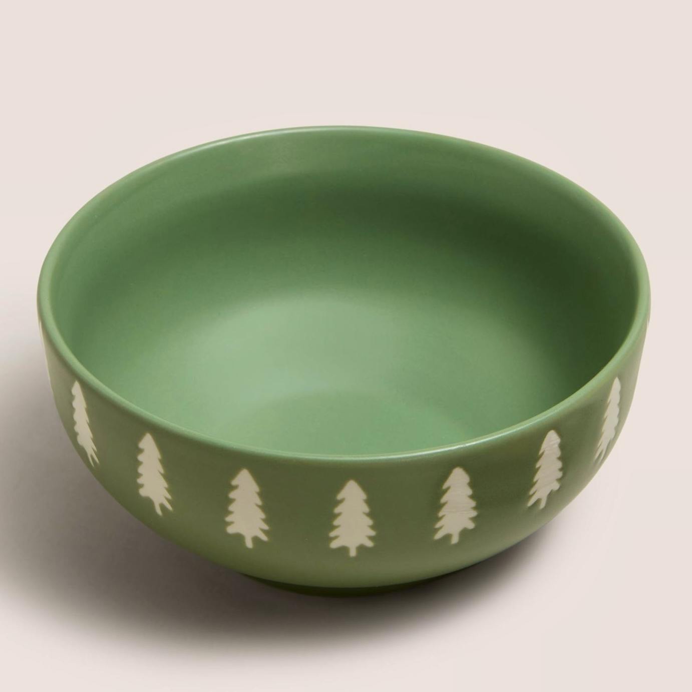 Matalan Green Christmas Tree Bowl, £3.60