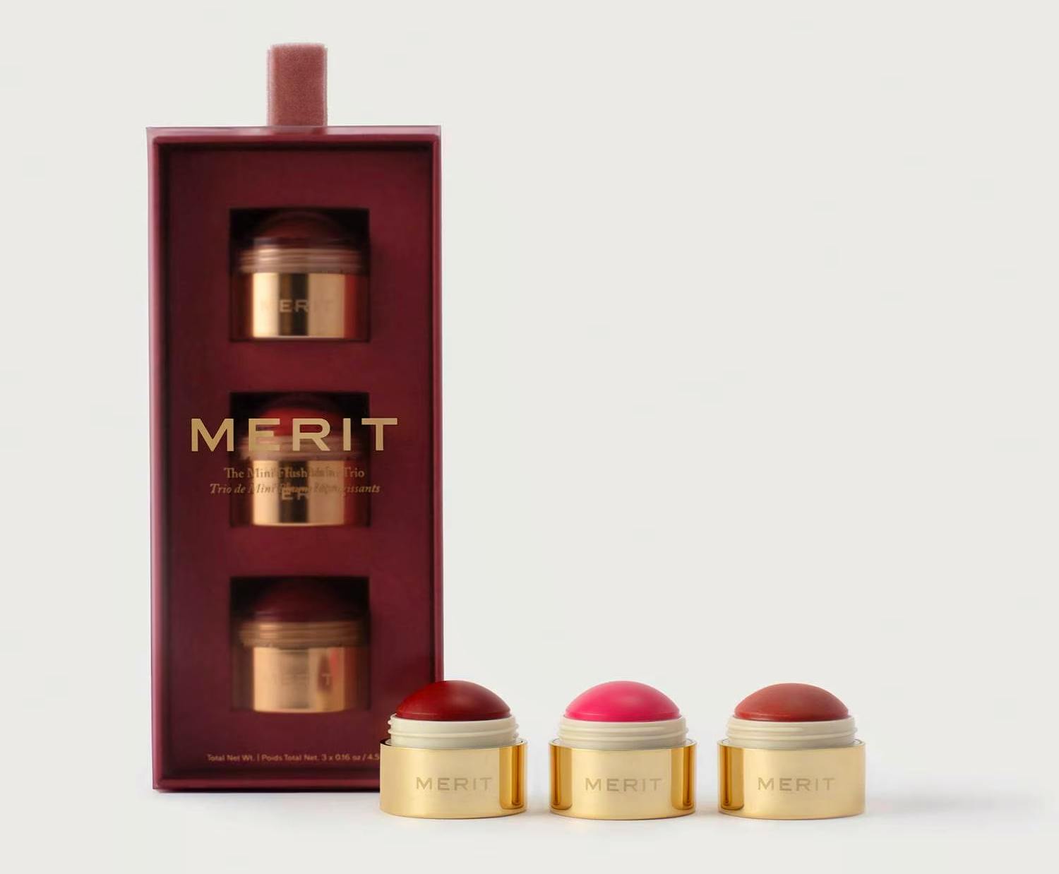 Xmas Beauty Gift Sets Merit Minis