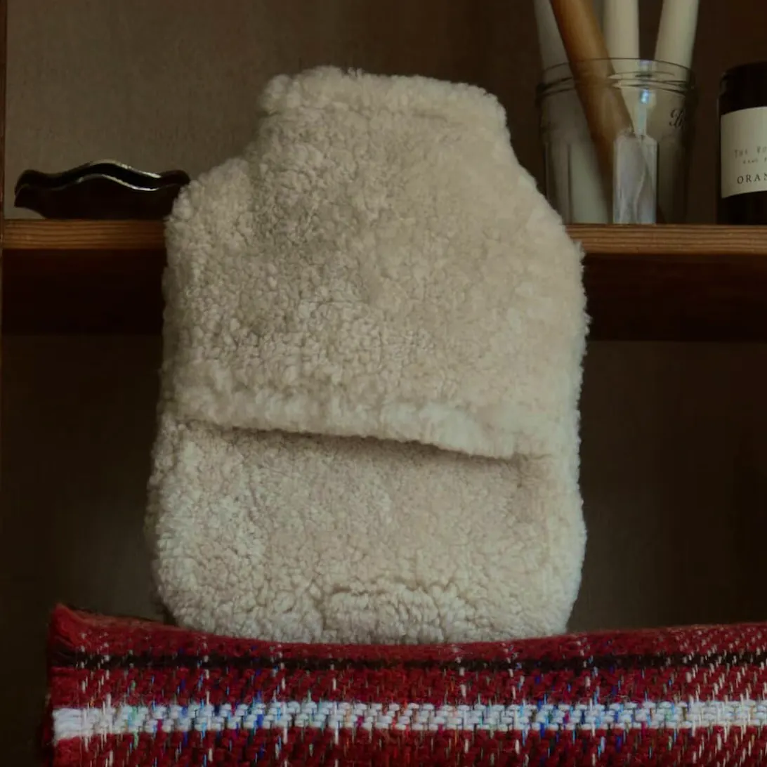 Etsy Sheepskin Hot Water Bottle Cover, £48.50
