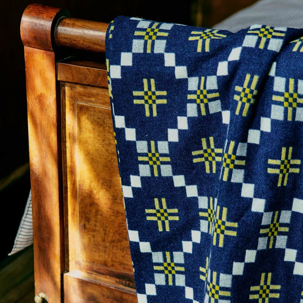 Toast Melin Tregwynt Vintage Star Blanket, £215