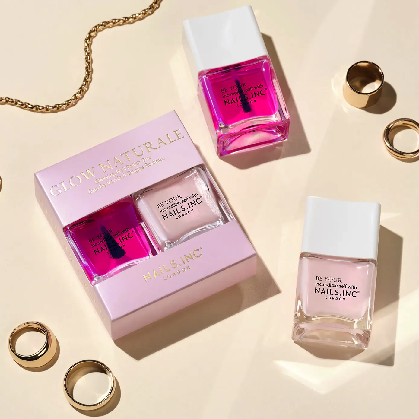 Nails INC Glow Naturale Set, £15