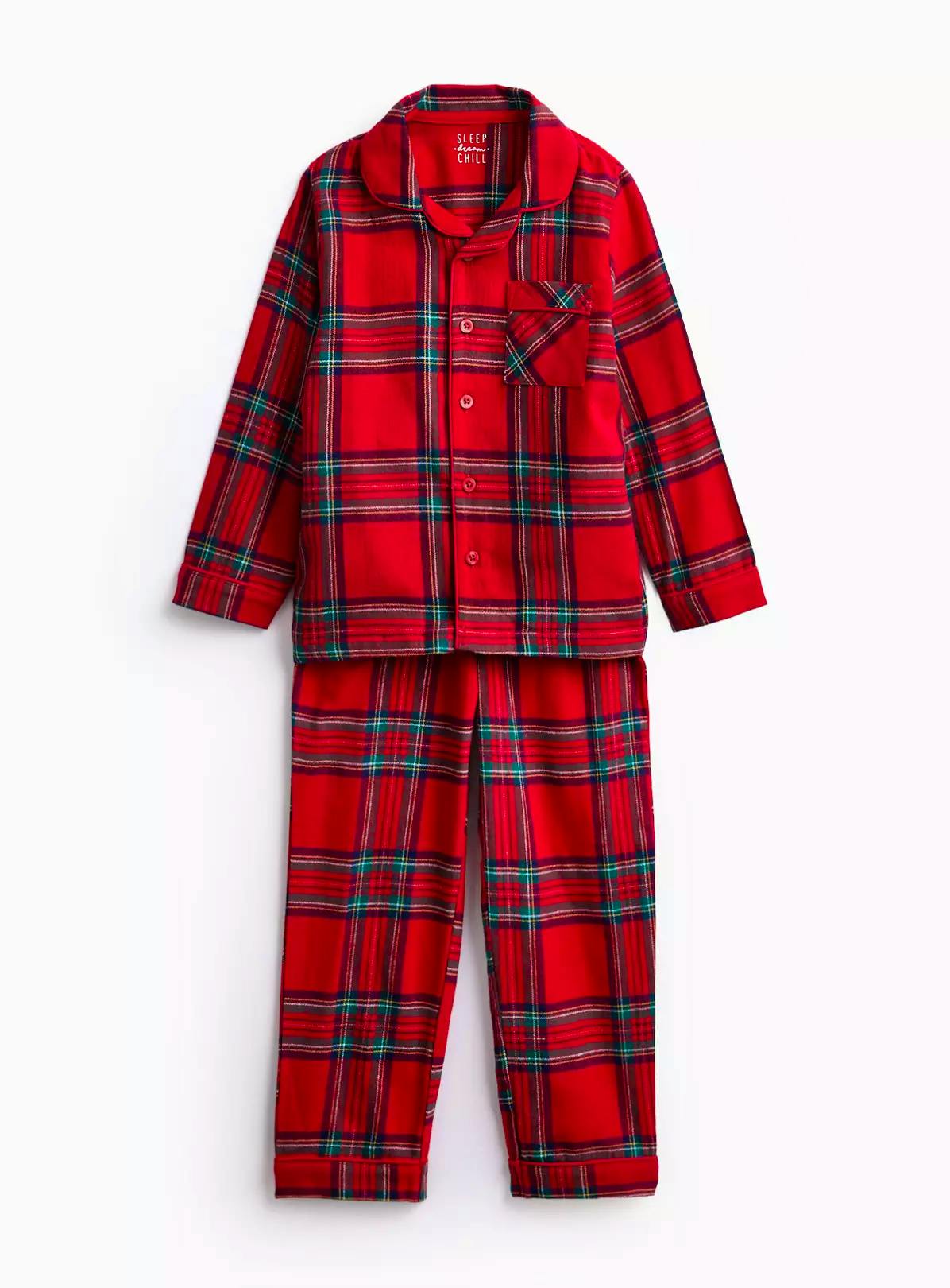 Sainsburys Checked Pyjamas, £12