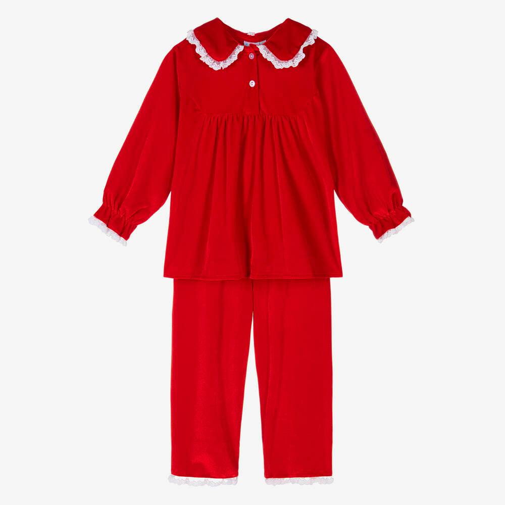 Mini Lunn Velour Pyjamas, £34