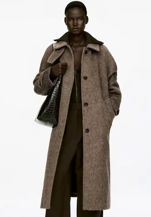 Arket Wool-Alpaca Blend Coat, £259