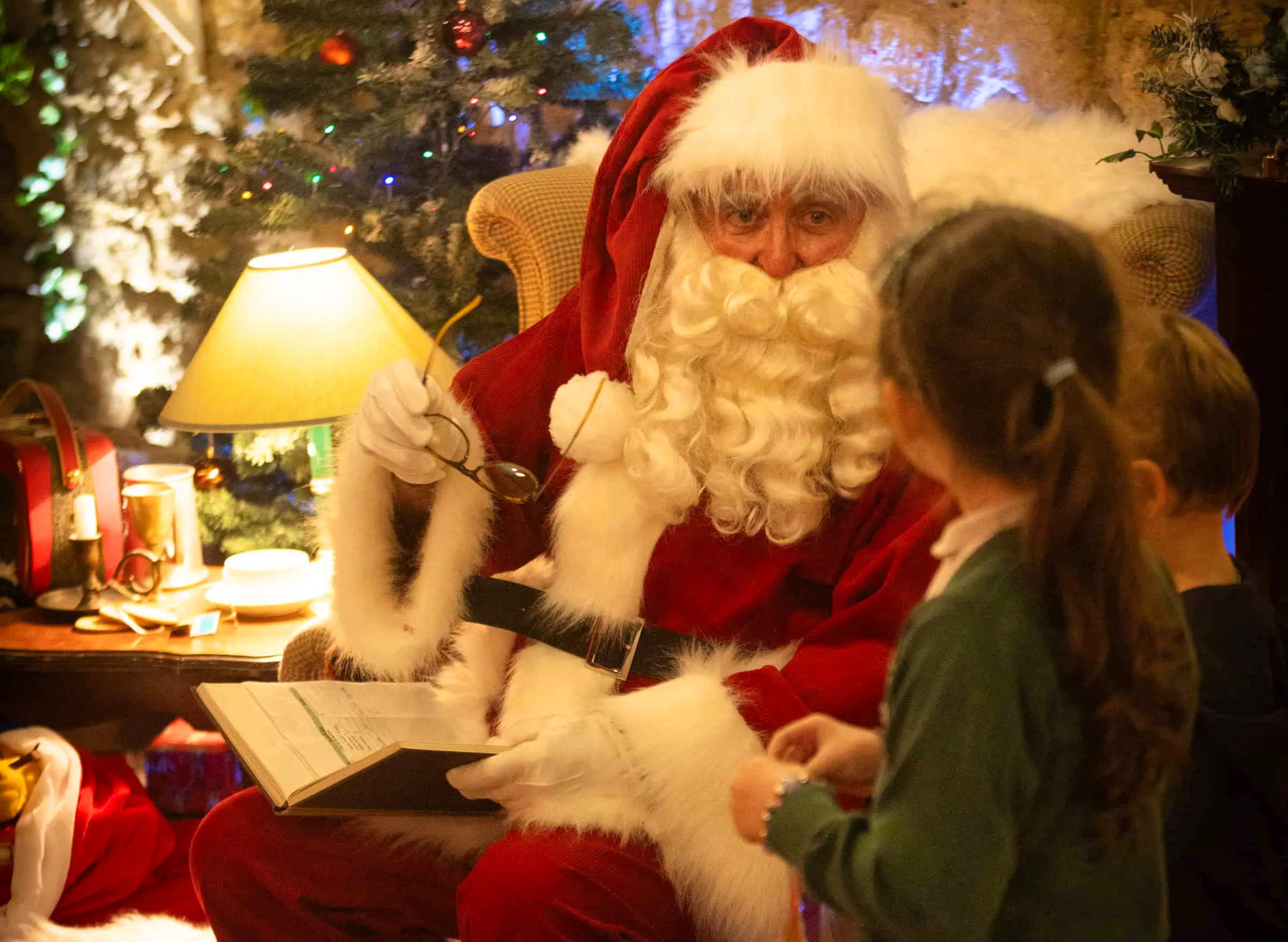 Xmas Somerset Father Christmas Grotto Holburne Museum Bath 2