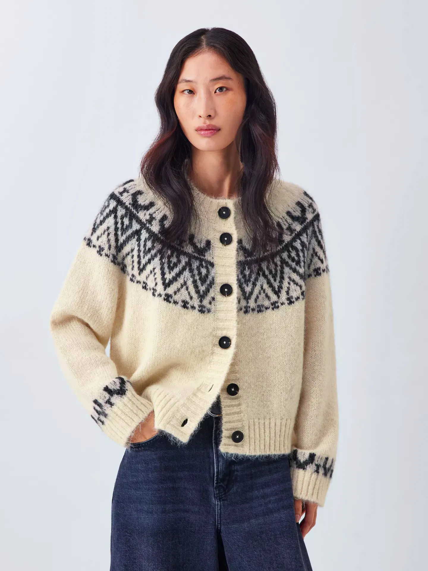 And/Or Fair Isle Cardigan, £99