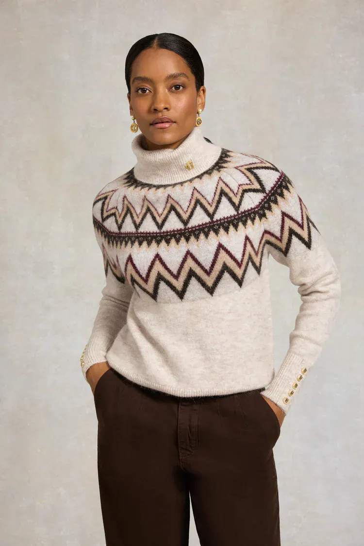 Holland Cooper Alice Roll Neck Knit, £149