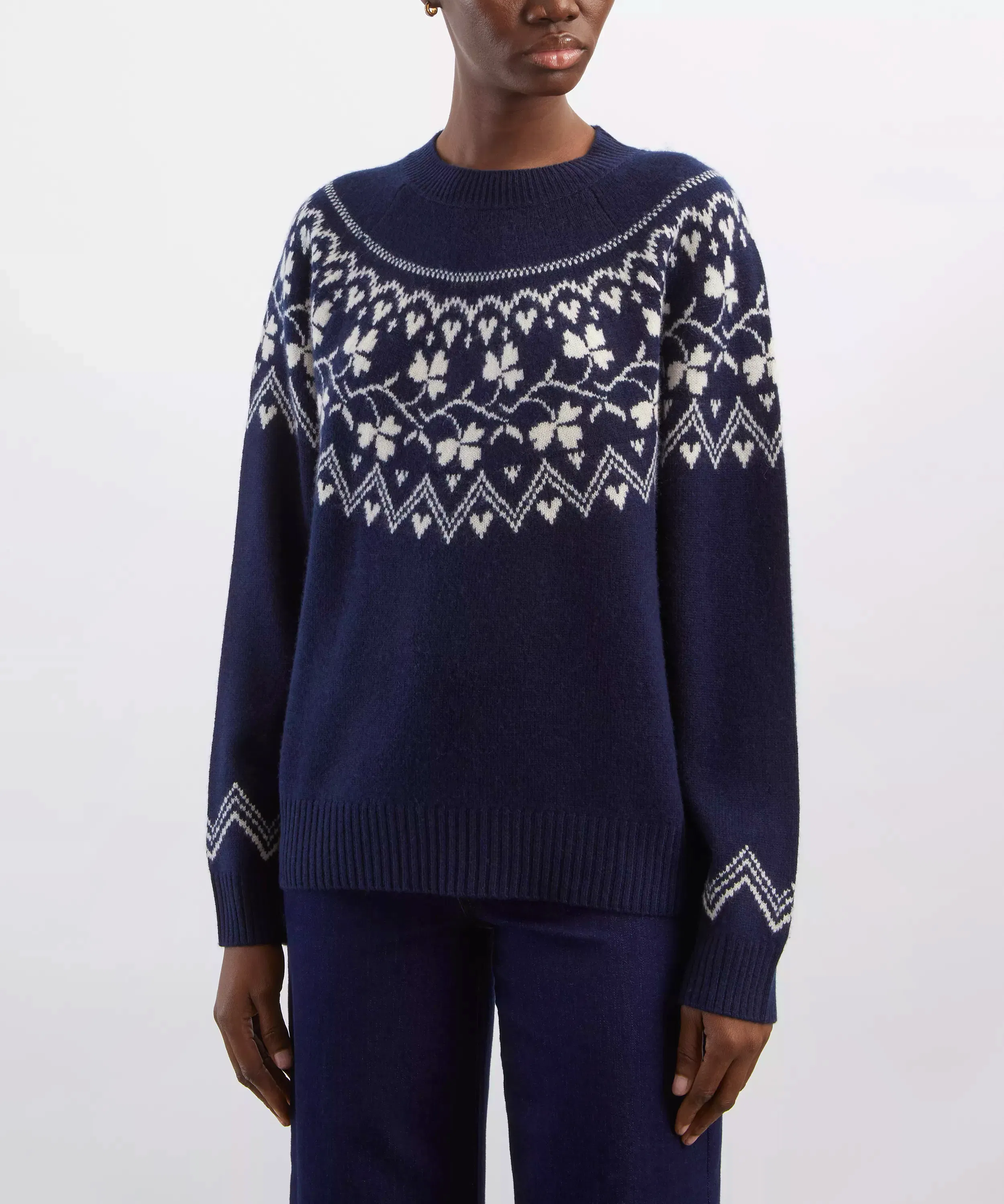Liberty Jumper 1234, Clover Wool Jumper, £213