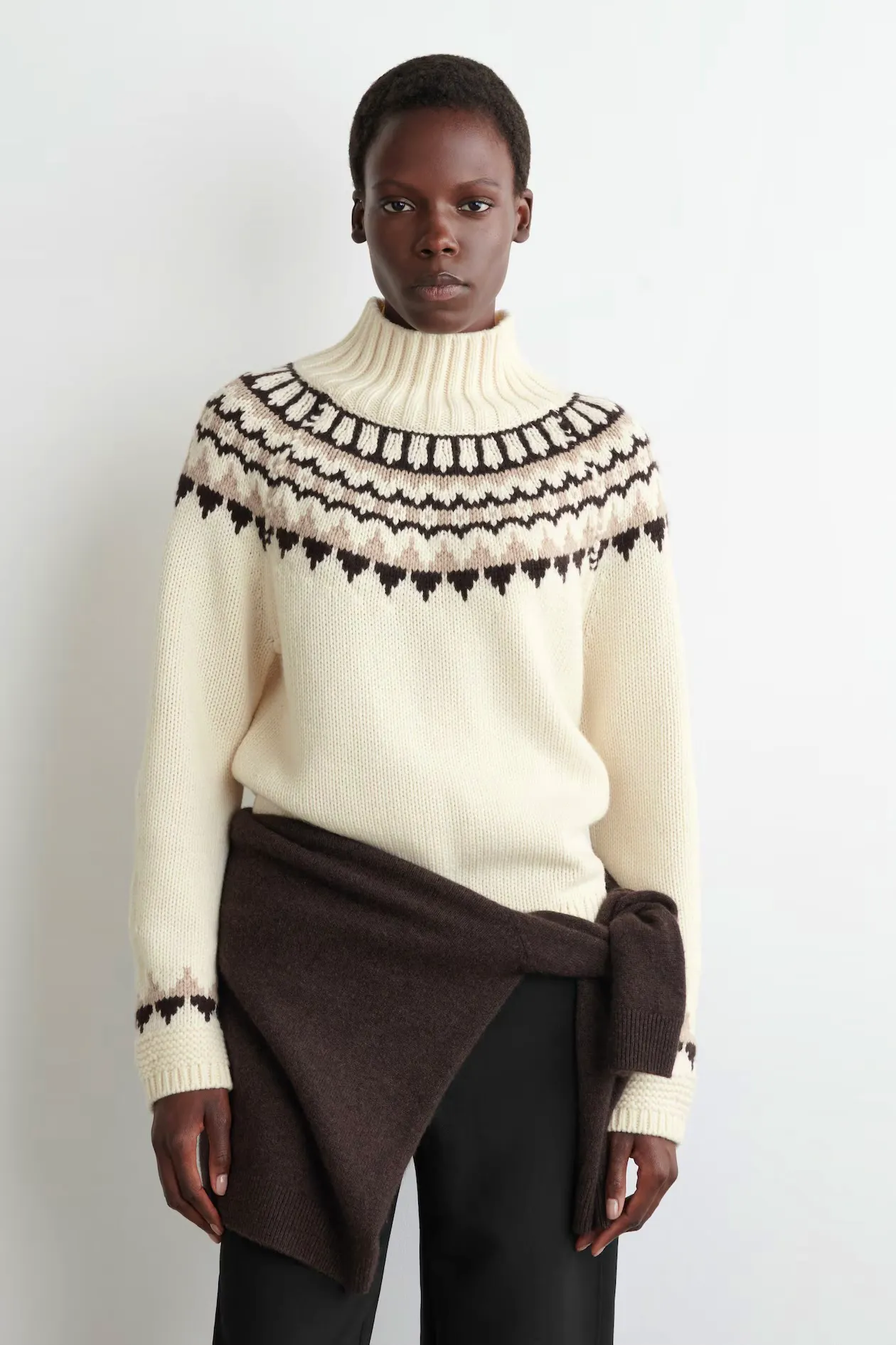 COS Fair Isle Wool-Cashmere Jumper, £11.20