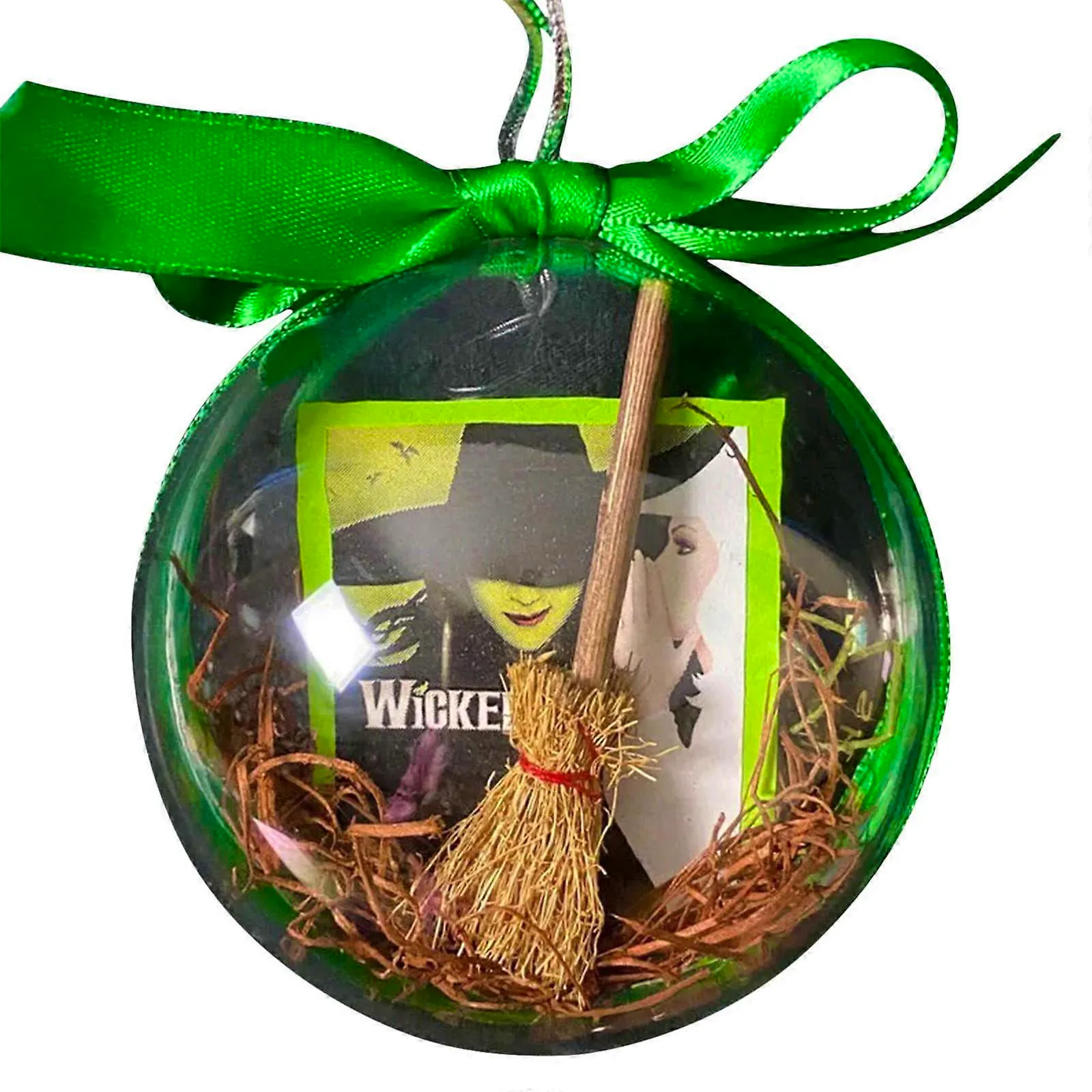 Fruugo Christmas Ornament with Witch Flying Broom, £10.87