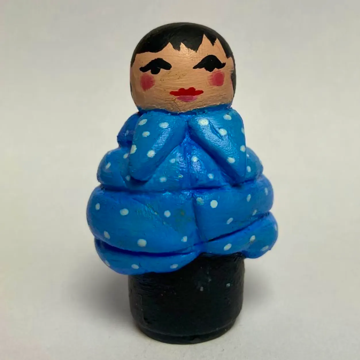 Etsy Lily Allen / Madeline West End Girl Handpainted Doll Or Christmas Bauble Decoration, £25