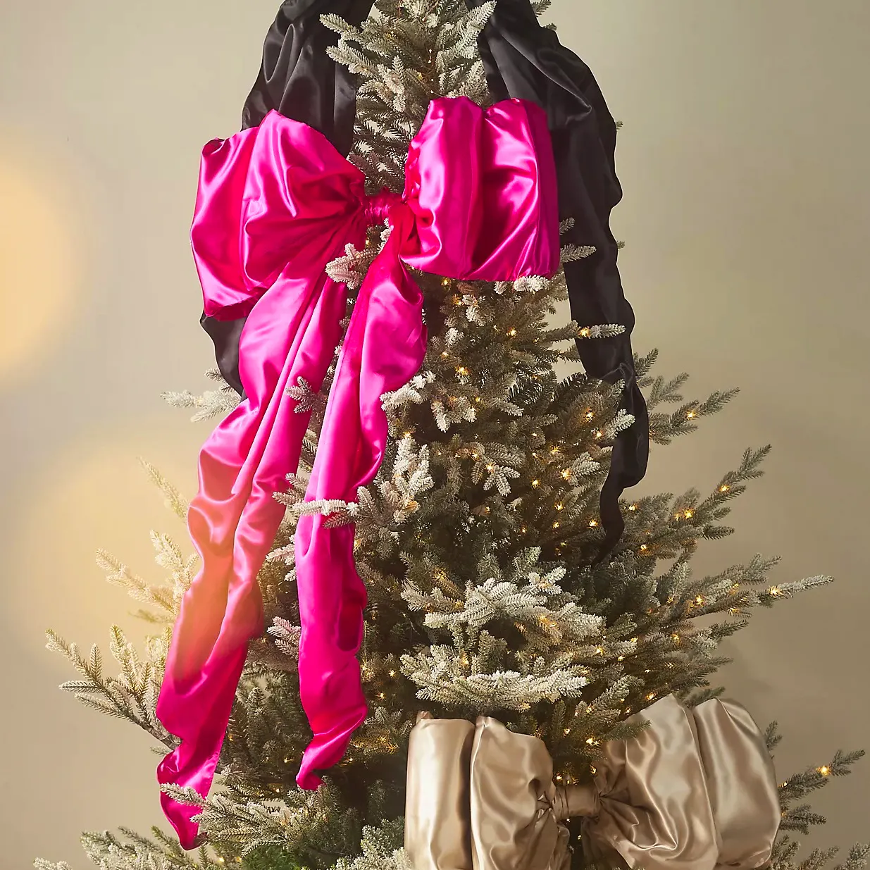 Anthropologie Satin Bow Tree Topper, £76