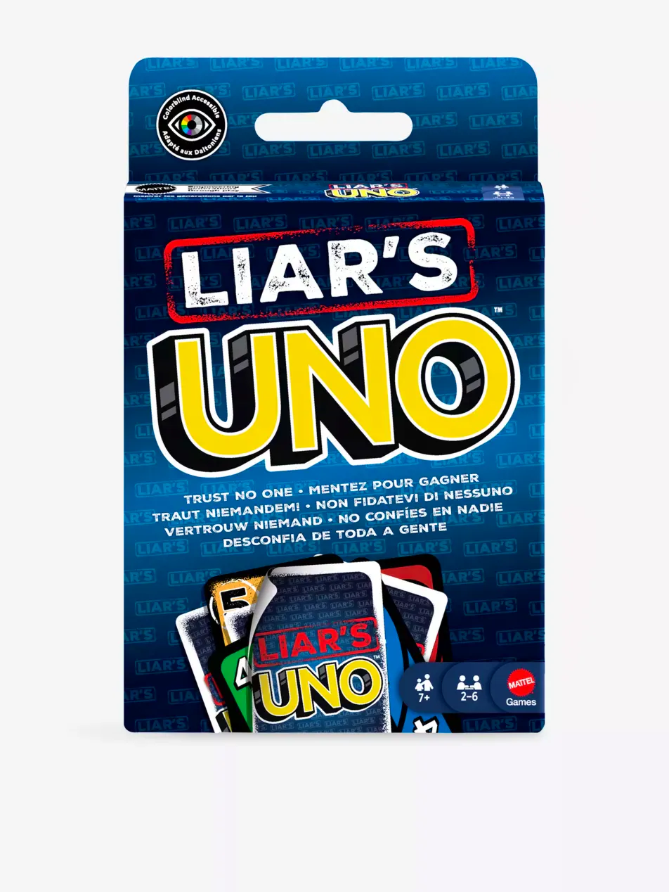 Selfridges Uno Liars Card Game, £12