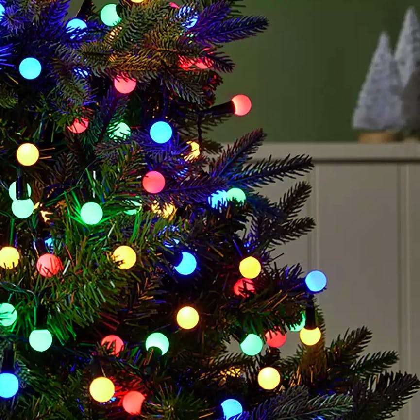 Habitat Multicoloured Christmas Tree Lights
